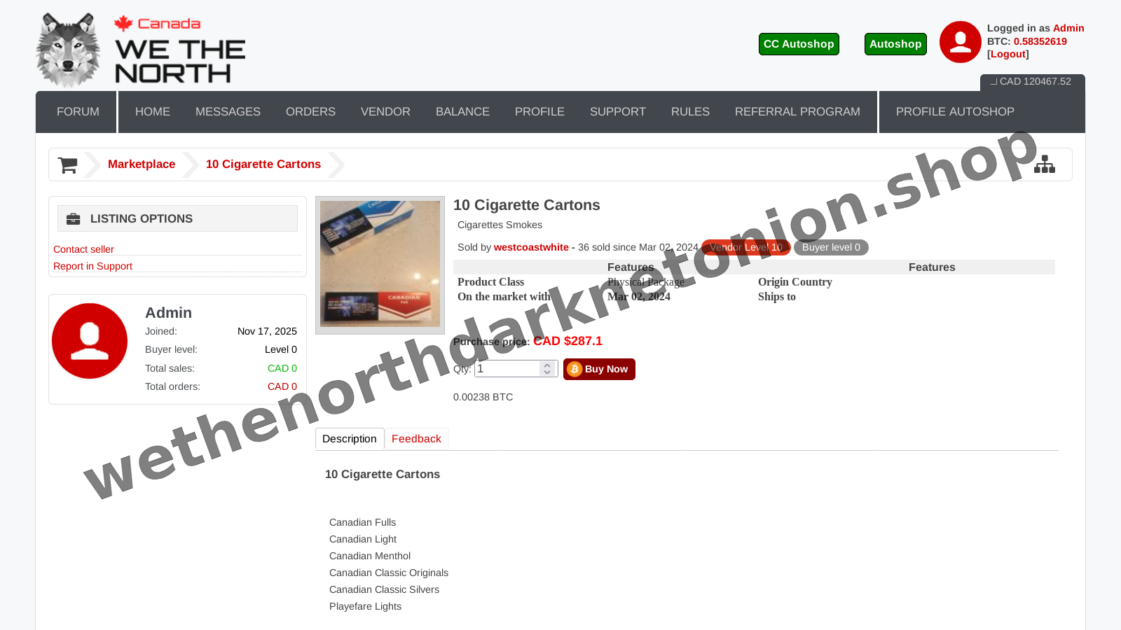 Main Market Dashboard